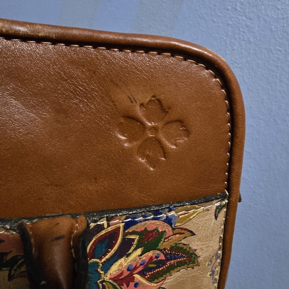 Patricia Nash Vintage Paris French Tapestry Brown & Tan Shoulder Bag - Picture 12 of 16